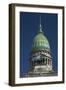 Argentina, Buenos Aires, Congress-Palace, Detail, National-Flags-Chris Seba-Framed Premium Photographic Print