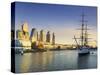 Argentina, Buenos Aires, Puerto Madero, Former Docklands Now Converted into Exclusive District-Michele Falzone-Stretched Canvas