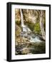 Argentina, El Chalten, Patagonia, Los Glaciares, waterfall-George Theodore-Framed Photographic Print