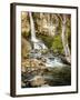 Argentina, El Chalten, Patagonia, Los Glaciares, waterfall-George Theodore-Framed Photographic Print