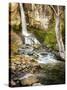 Argentina, El Chalten, Patagonia, Los Glaciares, waterfall-George Theodore-Stretched Canvas