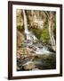 Argentina, El Chalten, Patagonia, Los Glaciares, waterfall-George Theodore-Framed Photographic Print