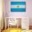 Argentina Flag Design with Wood Patterning - Flags of the World Series-Philippe Hugonnard-Art Print displayed on a wall