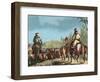 Argentina. Gauchos Driving Cattle-null-Framed Giclee Print