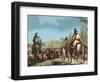 Argentina. Gauchos Driving Cattle-null-Framed Giclee Print