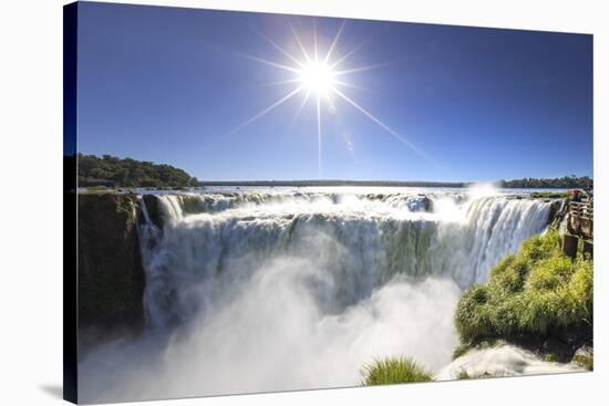 Argentina, Iguazu Falls National Park, (Unesco Site), Devil's Throat-Michele Falzone-Stretched Canvas