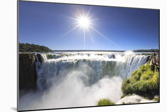 Argentina, Iguazu Falls National Park, (Unesco Site), Devil's Throat-Michele Falzone-Mounted Photographic Print