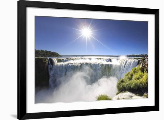 Argentina, Iguazu Falls National Park, (Unesco Site), Devil's Throat-Michele Falzone-Framed Photographic Print