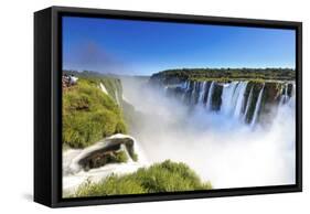 Argentina, Iguazu Falls National Park, (Unesco Site), Devil's Throat-Michele Falzone-Framed Stretched Canvas