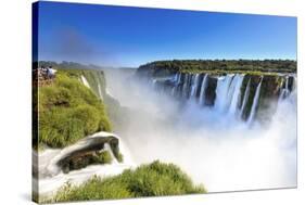 Argentina, Iguazu Falls National Park, (Unesco Site), Devil's Throat-Michele Falzone-Stretched Canvas