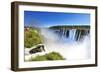 Argentina, Iguazu Falls National Park, (Unesco Site), Devil's Throat-Michele Falzone-Framed Photographic Print