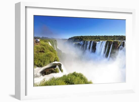 Argentina, Iguazu Falls National Park, (Unesco Site), Devil's Throat-Michele Falzone-Framed Photographic Print