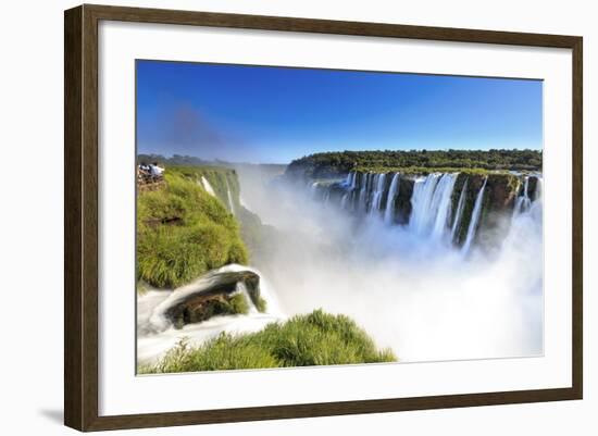 Argentina, Iguazu Falls National Park, (Unesco Site), Devil's Throat-Michele Falzone-Framed Photographic Print