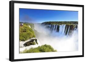 Argentina, Iguazu Falls National Park, (Unesco Site), Devil's Throat-Michele Falzone-Framed Photographic Print