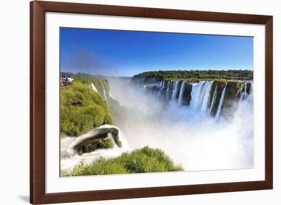 Argentina, Iguazu Falls National Park, (Unesco Site), Devil's Throat-Michele Falzone-Framed Photographic Print