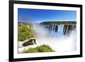 Argentina, Iguazu Falls National Park, (Unesco Site), Devil's Throat-Michele Falzone-Framed Photographic Print