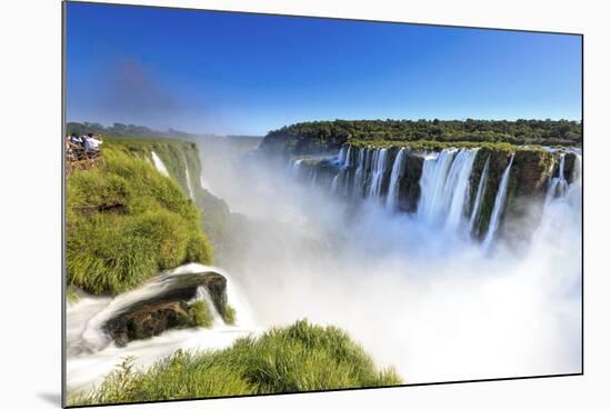 Argentina, Iguazu Falls National Park, (Unesco Site), Devil's Throat-Michele Falzone-Mounted Photographic Print