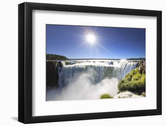 Argentina, Iguazu Falls National Park, (Unesco Site), Devil's Throat-Michele Falzone-Framed Photographic Print