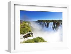 Argentina, Iguazu Falls National Park, (Unesco Site), Devil's Throat-Michele Falzone-Framed Photographic Print