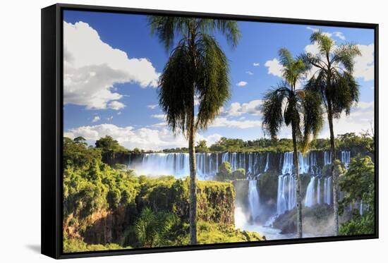 Argentina, Iguazu Falls National Park, (Unesco Site)-Michele Falzone-Framed Stretched Canvas