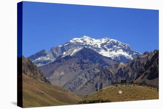 Argentina, Mendoza, Aconcagua Pronvicial Park, Mt Aconcagua-Michele Falzone-Stretched Canvas