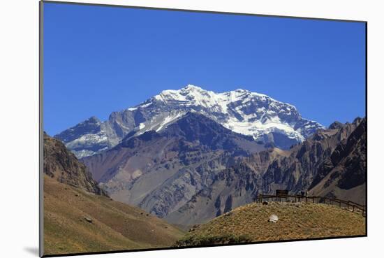 Argentina, Mendoza, Aconcagua Pronvicial Park, Mt Aconcagua-Michele Falzone-Mounted Photographic Print