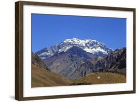 Argentina, Mendoza, Aconcagua Pronvicial Park, Mt Aconcagua-Michele Falzone-Framed Photographic Print