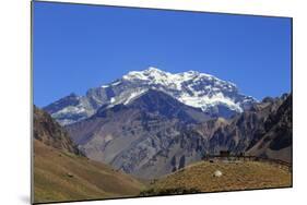Argentina, Mendoza, Aconcagua Pronvicial Park, Mt Aconcagua-Michele Falzone-Mounted Photographic Print