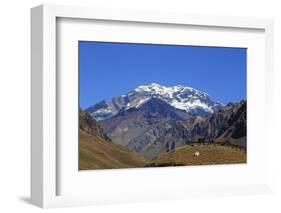 Argentina, Mendoza, Aconcagua Pronvicial Park, Mt Aconcagua-Michele Falzone-Framed Photographic Print