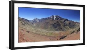 Argentina, Mendoza, Ruta 7, the Winding Road on the Way to Christ the Redeemer Staute-Michele Falzone-Framed Photographic Print