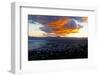 Argentina, Patagonia, Bariloche, Panoramic View, Sunrise, Red Sky-Chris Seba-Framed Photographic Print