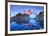 Argentina, Patagonia, El Chalten, Los Glaciares National Park, Cerro Fitzroy Peak-Michele Falzone-Framed Photographic Print