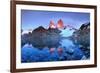 Argentina, Patagonia, El Chalten, Los Glaciares National Park, Cerro Fitzroy Peak-Michele Falzone-Framed Photographic Print