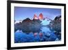 Argentina, Patagonia, El Chalten, Los Glaciares National Park, Cerro Fitzroy Peak-Michele Falzone-Framed Photographic Print