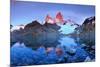 Argentina, Patagonia, El Chalten, Los Glaciares National Park, Cerro Fitzroy Peak-Michele Falzone-Mounted Photographic Print