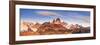 Argentina, Patagonia, El Chalten, Los Glaciares National Park, Cerro Torre and Cerro Fitzroy Peaks-Michele Falzone-Framed Photographic Print