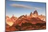 Argentina, Patagonia, El Chalten, Los Glaciares National Park, Cerro Torre and Cerro Fitzroy Peaks-Michele Falzone-Mounted Photographic Print