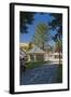 Argentina, Patagonia, Junin De Los Andes, Town Park, Sidewalk-Chris Seba-Framed Photographic Print