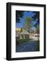 Argentina, Patagonia, Junin De Los Andes, Town Park, Sidewalk-Chris Seba-Framed Photographic Print