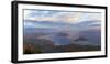 Argentina, Patagonia, Lake Lago Nahuel Huapi, View from the Mountain Cerro Don Otto, Sunrise-Chris Seba-Framed Photographic Print