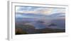 Argentina, Patagonia, Lake Lago Nahuel Huapi, View from the Mountain Cerro Don Otto, Sunrise-Chris Seba-Framed Photographic Print