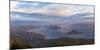 Argentina, Patagonia, Lake Lago Nahuel Huapi, View from the Mountain Cerro Don Otto, Sunrise-Chris Seba-Mounted Photographic Print