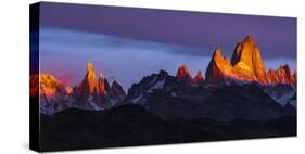 Argentina, Patagonia, Sunrise, colorful-George Theodore-Stretched Canvas