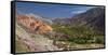 Argentina, Province Jujuy, Andes-Highland, Mountain Scenery, Rock-Formations-Chris Seba-Framed Stretched Canvas