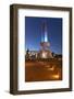 Argentina, Rosario, National Monument, 'Monumento De La Bandera', Lighting, Evening-Chris Seba-Framed Photographic Print