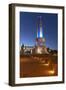 Argentina, Rosario, National Monument, 'Monumento De La Bandera', Lighting, Evening-Chris Seba-Framed Premium Photographic Print