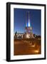 Argentina, Rosario, National Monument, 'Monumento De La Bandera', Lighting, Evening-Chris Seba-Framed Photographic Print