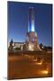 Argentina, Rosario, National Monument, 'Monumento De La Bandera', Lighting, Evening-Chris Seba-Mounted Photographic Print