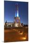 Argentina, Rosario, National Monument, 'Monumento De La Bandera', Lighting, Evening-Chris Seba-Mounted Photographic Print