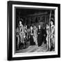 Argentina's First Lady Eva Peron at the Vatican in a Stop on Her European Tour-null-Framed Photographic Print